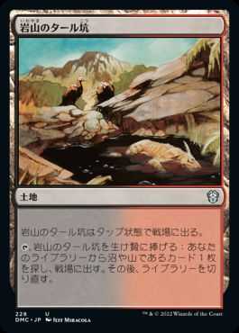 0228 【JP】 岩山のタール坑/Rocky Tar Pit DMC