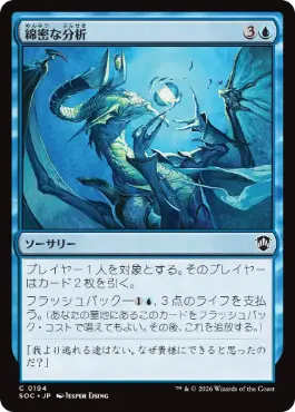 0194 【JP】 綿密な分析/Deep Analysis SOC