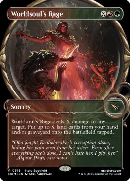 0316 【EN】 ■ショーケース■ 世界魂の憤怒/Worldsoul's Rage MKM-BF