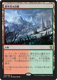 0249 【JP】 樹木茂る山麓/Wooded Foothills KTK