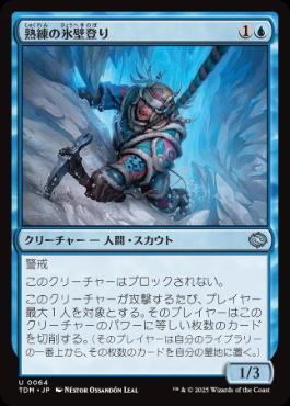 0064 【JP】 熟練の氷壁登り/Veteran Ice Climber TDM