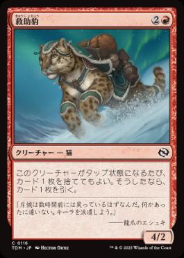 0116 【JP】 救助豹/Rescue Leopard TDM