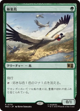 0170 【JP】 極楽鳥/Birds of Paradise MSC