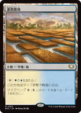 0162 【JP】 灌漑農地/Irrigated Farmland EOC