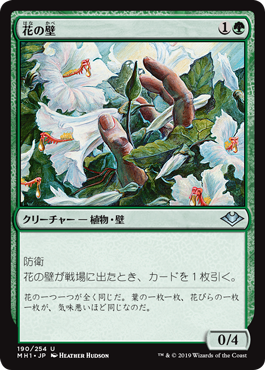 0190 【JP】 花の壁/Wall of Blossoms MH1